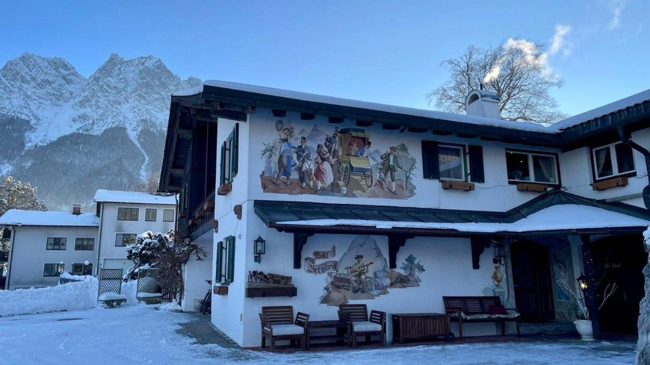 Hotel Bergland Grainau Exterior foto
